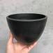 BLACK PLASTIC POT�yBOWL TYPE�z15cm�~11cm �� �v���� 5�� �A�ؔ� �u���b�N�|�b�g ������� ���������� ���� �K�� �{�E�� �ۂ� marvista greenship �֘A�摜4