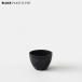 BLACK PLASTIC POT[BOWL TYPE]9cm×6.5cm чёрный pra горшок 3 номер цветочный горшок черный pot модный симпатичный толщина .. круг миска круг . маленький marvista greenship