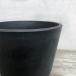 BLACK PLASTIC POT�yLOW TYPE�z15cm�~10cm �� �v���� 5�� �A�ؔ� �u���b�N�|�b�g ������� ���������� ���� ��^ �� �Ⴂ ���[ marvista  greenship �֘A�摜1