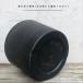 BLACK PLASTIC POT�yLOW TYPE�z15cm�~10cm �� �v���� 5�� �A�ؔ� �u���b�N�|�b�g ������� ���������� ���� ��^ �� �Ⴂ ���[ marvista  greenship �֘A�摜2