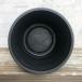 BLACK PLASTIC POT�yLOW TYPE�z15cm�~10cm �� �v���� 5�� �A�ؔ� �u���b�N�|�b�g ������� ���������� ���� ��^ �� �Ⴂ ���[ marvista  greenship �֘A�摜3