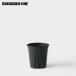 su..... корень pot [3 номер ]φ9×H9.1cm чёрный цветочный горшок pra горшок горшок с разрезом sa-k кольцо предотвращение камни на дно горшка не необходимо три . предмет производство "дышит" осушение . простой 
