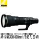 �j�R�� AF-S NIKKOR 800mm f/5.6E FL ED VR �y���������z