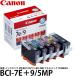 Υ BCI-7E9/5MP  󥯥 4(BK/C/M/Y) BCI-9BK ޥѥå 1018B003 ̵