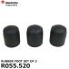  Manfrotto запасной детали R055.520 RUBBER FOOT SET OF 3 [ почтовая доставка бесплатная доставка ]* отсутствует : после заказа,3~4 месяцев требуется 