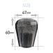 �V�t�g�m�u �o�u���V���[�g 60mm �S5�F �X���[�N �u���[ �N���A �s���N ���b�h�g���b�N�E�J�[�p�i �֘A�摜2