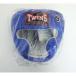  новый TWINS Twins натуральная кожа кикбоксинг headgear head защита синий M размер 