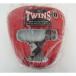  новый TWINS Twins натуральная кожа кикбоксинг headgear head защита красный XL размер LL