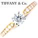  Tiffany - - moni -0.44ct D-VVS1-3EX бриллиантовое кольцо K18PG/Pt950