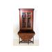 ca-2 1940 period England made antique mahogany Ed wa-ti Anne style table attaching corner cabinet 