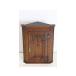 ca-5 1930 period England made antique oak gothic form ornament corner cupboard corner furniture cupboard 