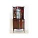 ce-15 1900 period England made antique mahogany Ed wa-ti Anne in Raid mirror back display cabinet 