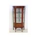 ce-20 1910 period England made antique mahogany a-tsu and k rough twin Raid glass cabinet 