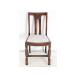 dn-2 1890 period England made antique creel to Lien walnut dining chair 2 legs set 