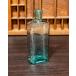  antique en Boss character entering glass bottle height 16.5cm bin one wheel .. bottle England stylish good-looking interior miscellaneous goods 