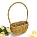  натуральный корзина овальный type держать рука имеется 1 шт высота примерно 26cm ширина примерный 20cm цветок девушка корзина корзина эллипс свадьба 