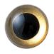  мягкая игрушка * эмблема для глаз Gold 4.5mm-9mm внутри 1 размер 6 шт ( стирол производства crystal I ) вставной шайба имеется золотой цвет. глаз 