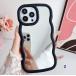 iPhone16 соответствует wave дизайн!.... зеркало имеется смартфон кейс черный чёрный 
