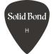 Solid Bond Teardrop Pick [PD1-BKH]
