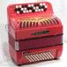 BUGARI [ digital musical instruments special price festival ]Nano RD[ red ][ most small * most light weight * super compact button type accordion ]