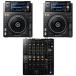 Pioneer DJ XDJ-1000MK2 + DJM-750MK2 SET