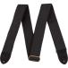 Fender USA [ новый музыкальные инструменты отвечающий . распродажа ] COTTON LEATHER STRAP (BLACK) (#0990667006)