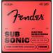 Fender USA SubSonic 7250M Nickel-Plated Steel (045-105) [#0737250406]