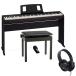 Roland FP-10 BK+KSC FP10-BK +DP-10+BNC-05BK2�y��p�X�^���h&amp;�����_���p�[�y�_��&amp;�������Ꭹ�݈֎q�Z�b�g�z�y���K�p�w�b�h�z���t�I�z�y����...