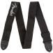Fender USA [ получение заранее сильно сниженная цена распродажа ] Fender Black Polyester Logo Straps (Black/Gray) [0990662043]