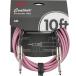 Fender USA [ большой подведение счетов распродажа ] CONTOUR SERIES INSTRUMENT CABLE (10feet/BURGANDY MIST)(#0990571166)