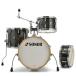 SONOR SN-AQXJAZZ #BMS [AQX Series Drum Set ''JAZZ'' - Black Midnight Sparkle]
