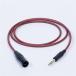 Noah*sark [ получение заранее сильно сниженная цена распродажа ]PASSGO RED TXM Cable (1.5m)( Pas go- красный )( линия кабель / монитор спикер-кабель )(TRS-XLR мужской )...