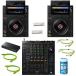 AlphaTheta CDJ-3000X + DJM-A9 Club стиль 11 пункт SET [PRO DJ LINK для переключение ступица &amp; высокое качество USB&RCA кабель приложен ]( Alpha si-ta)