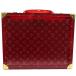  Louis * Vuitton koto vi ru*ryu сеть * прозрачный * красный (M13182) монограмма солнцезащитные очки кейс Cotteville Lunettes Seethrough Red