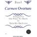 ���� ͢�� ����¾ ���������(1��6��) Carmen Overture (1P6H)���ӥ��� Bizet G. �� WILLIS �����ꥹ(P)