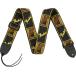 Fender крыло Monogrammed Straps 099-0681-000 ремешок монограмма Black/Yellow/Brown 0990681000
