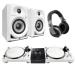 Pioneer DJ Pioneer PLX-500-W + DJM-250MK2( миксер ) + DM-40D-W( динамик ) + HDJ-X5-S( наушники ) DJ комплект 
