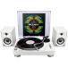 Pioneer DJ Pioneer PLX-500-W + DM-40D-W запись плеер комплект 
