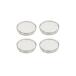 ACOUSTIC REVIVE acoustic revive RIQ-5010WS transparent type (4 piece 1 collection ) insulator natural crystal made natural quarts 