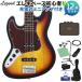 LEGEND Legend LJB-Z/LH TT 3 Tone Sunburst основа начинающий 12 позиций комплект заряжающийся Mini усилитель есть Jazz основа модель левый рука 