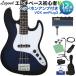 LEGEND Legend LJB-Z Blue Black Sunburst основа начинающий 12 позиций комплект наушники усилитель есть Jazz основа модель 
