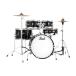 Pearl pearl RSJ465/C #31 jet black drum set full set for children ROADSHOW Jr