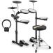 Donner Donna -DED-70 electronic drum set child oriented all mesh pad chair / stick / headphone attached ( domestic regular goods )( island . musical instruments WEBSHOP limitation )