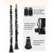 Eastar ECL-300 Black Ebonite Clarinet B�� �N�����l�b�g ��p�P�[�X/�X�^���h/�N���[�j���O�L�b�g�t�� �֘A�摜3