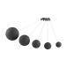 MEINL мой фланель Sonic Energy Gong Resonant Mallet SET 5 шт. комплект гонг колотушка комплект G-RM-SET-5 Sonic Energie 