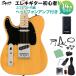 Squier by Fender Affinity Series Telecaster Left-Handed Maple Fingerboard Black Pickguard Butterscotch Blond начинающий комплект наушники усилитель есть левый выгода . для 