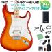 Squier by Fender Affinity Series Stratocaster FMT HSS Maple Fingerboard White Pickguard Sienna Sunburst начинающий комплект наушники усилитель есть 