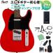 Squier by Fendersk тросик /skwaiaSONIC TELECASTER Torino Red электрогитара начинающий 14 позиций комплект наушники усилитель имеется Telecaster 