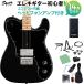 Squier by Fender Paranormal Esquire Deluxe Metallic Black ���S�҃Z�b�g �k�w�b�h�z���A���v�t���l �G�X�N���C���[