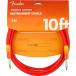 Fender крыло Ombr Instrument Cable 10' Tequila Sunrise защита примерно 3m